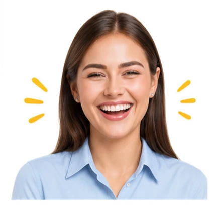 Realistic style sticker example